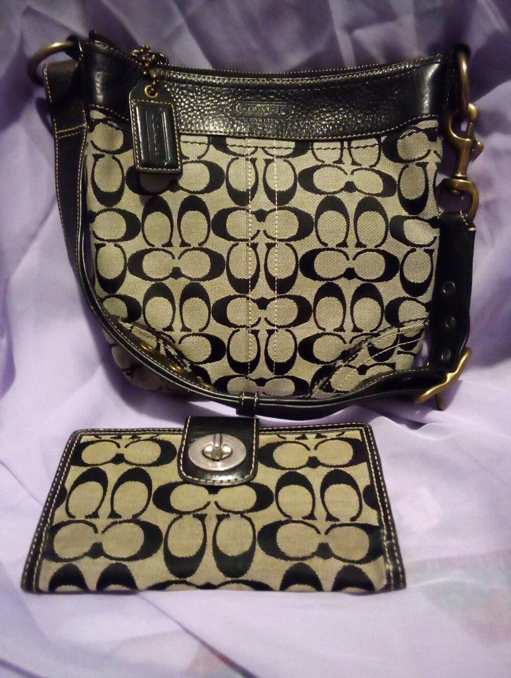 Beautiful Coach Bag And Wallet 10402